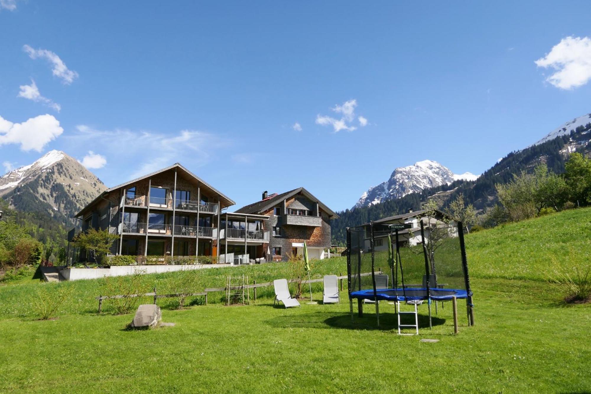 N Apartments Hotel Schoppernau Dış mekan fotoğraf
